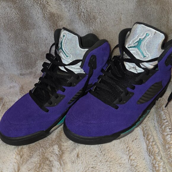 Air Jordan 5 Retro Alternate Grape (136027-500) - Men's sz 13 - Picture 1 of 6